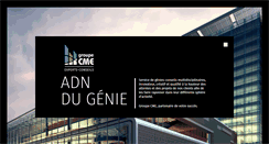 Desktop Screenshot of groupecme.ca